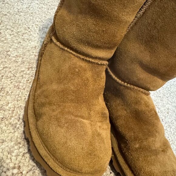 BearPaw Tan Combat & Moto Boots - Picture 11 of 12
